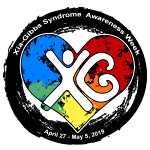 Xia-Gibbs Syndrome Awareness Week 2019 logo